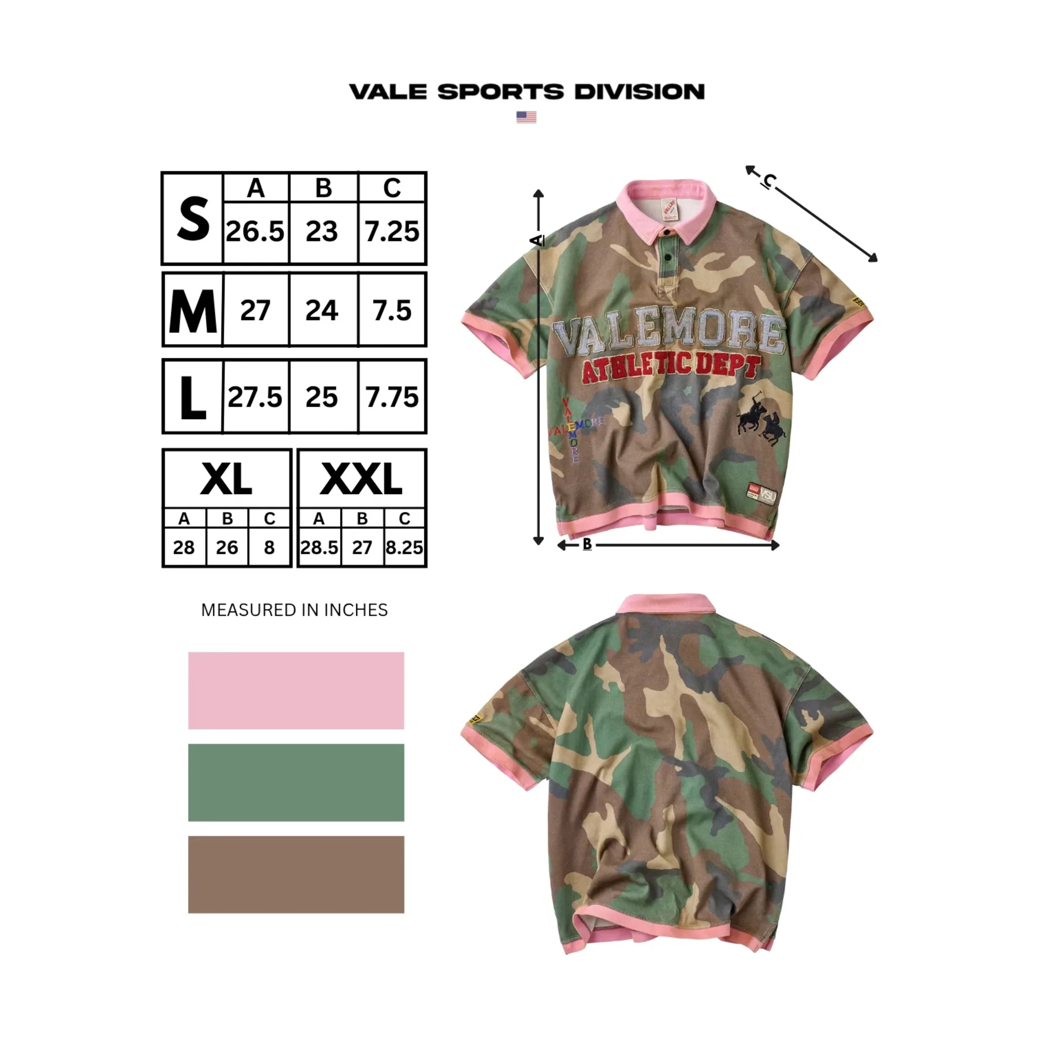 Vale Forever Dropout Polo