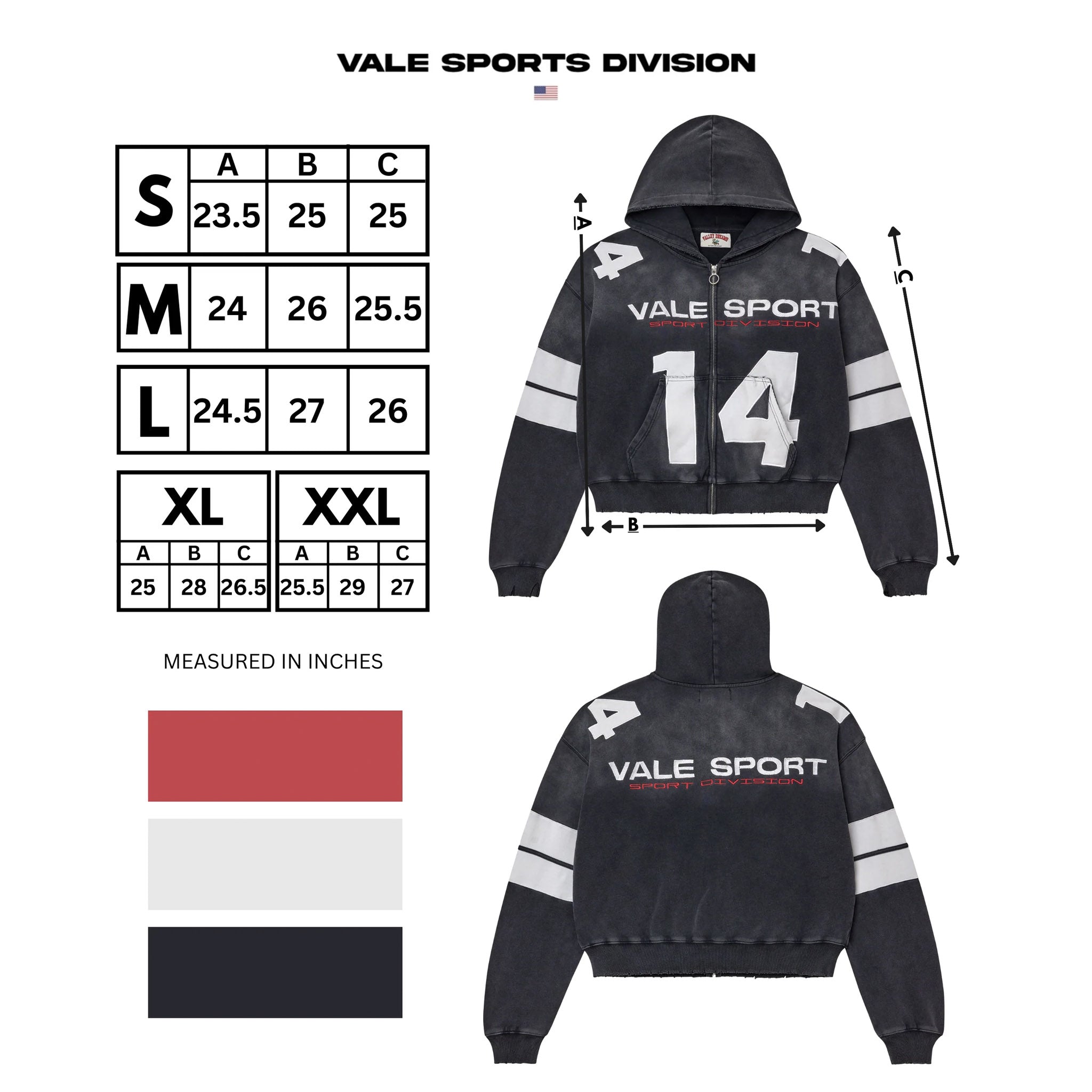 Vale Forever Jerzee Zip Up 'Black' - Common Hype