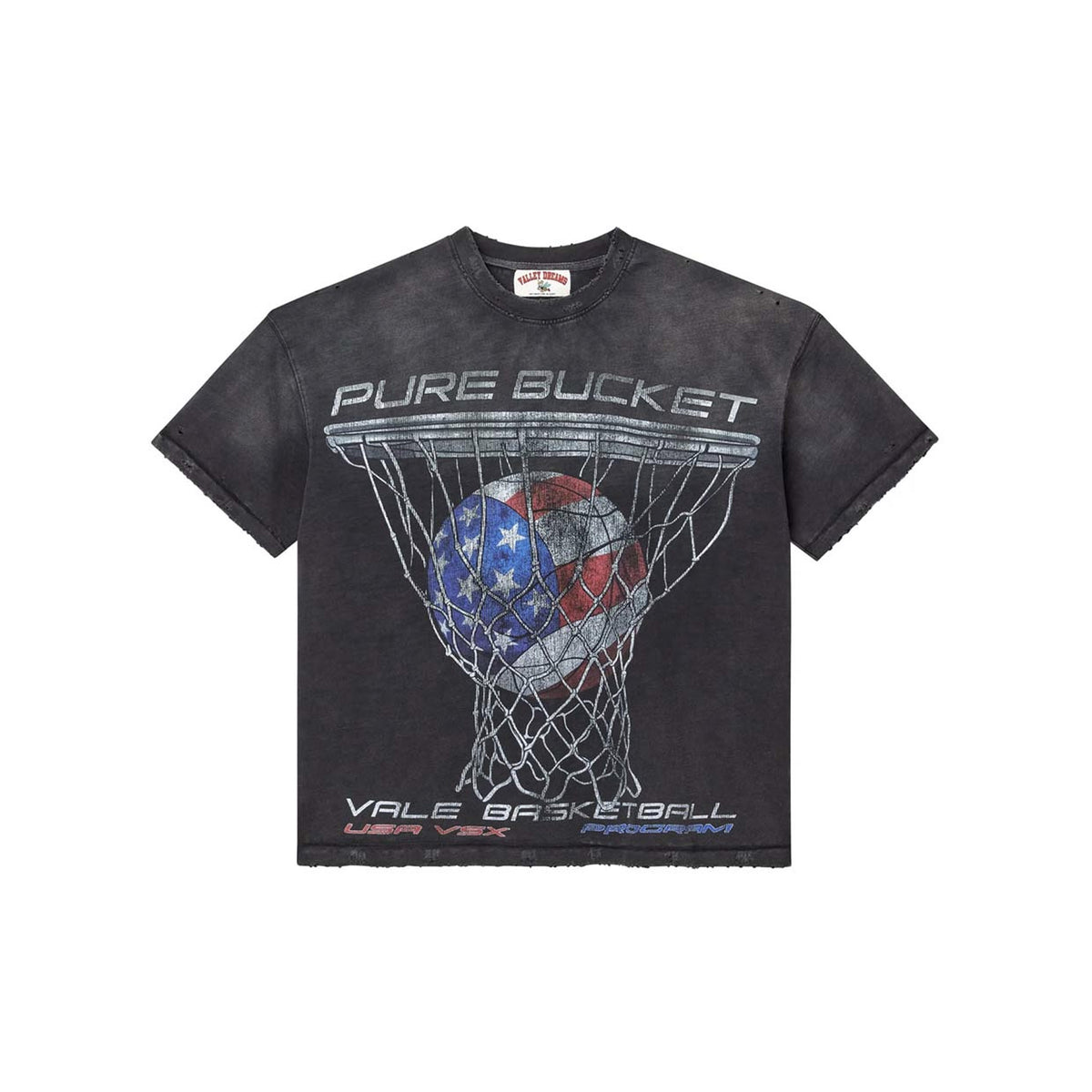 Vale Forever Pure Bucket Faded Black Tee – Common Hype