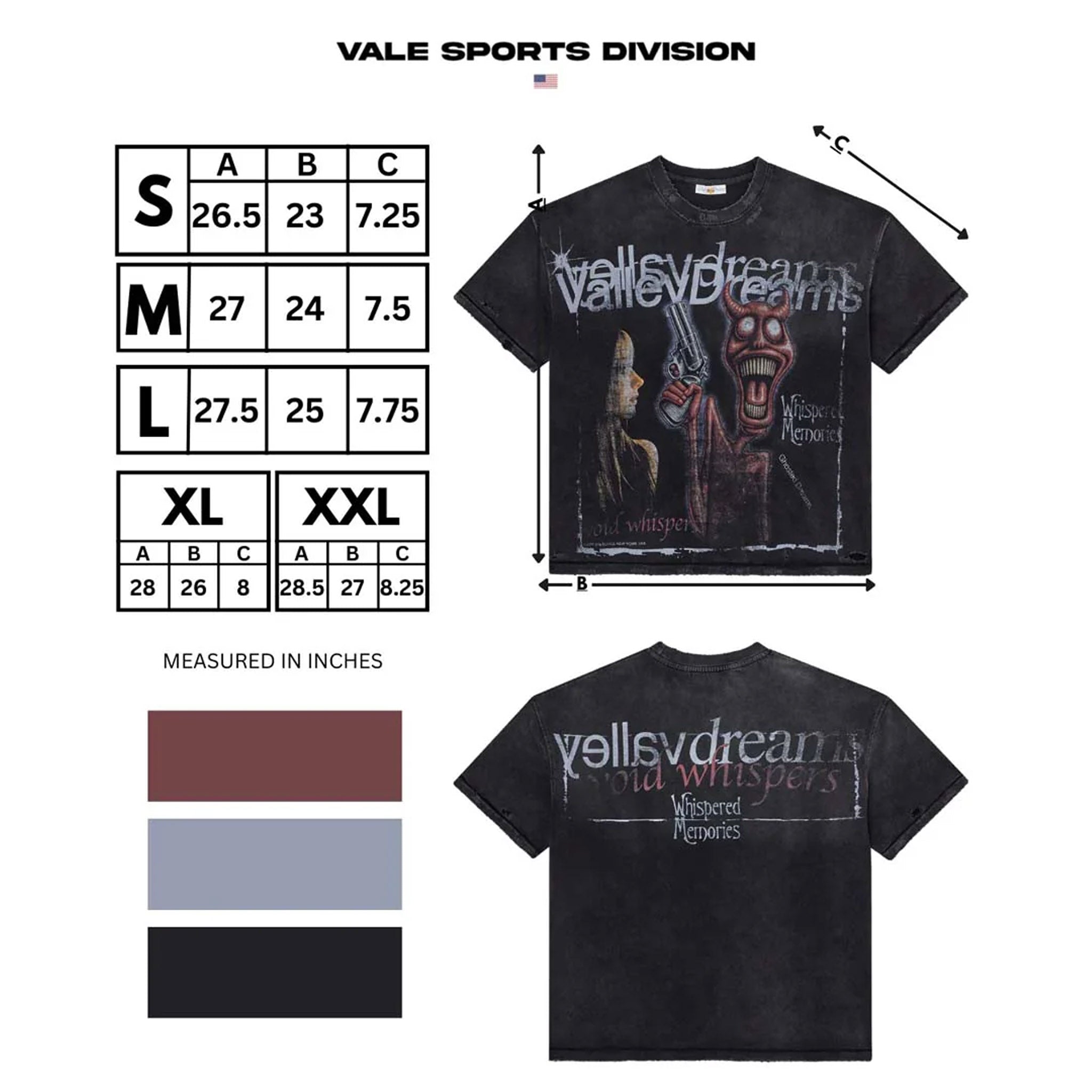 Vale Forever Psychopath Tee Black