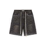 Vale Forever Rainstorm Jorts Black