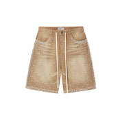 Vale Forever Sandstorm Jorts Tan - Common Hype