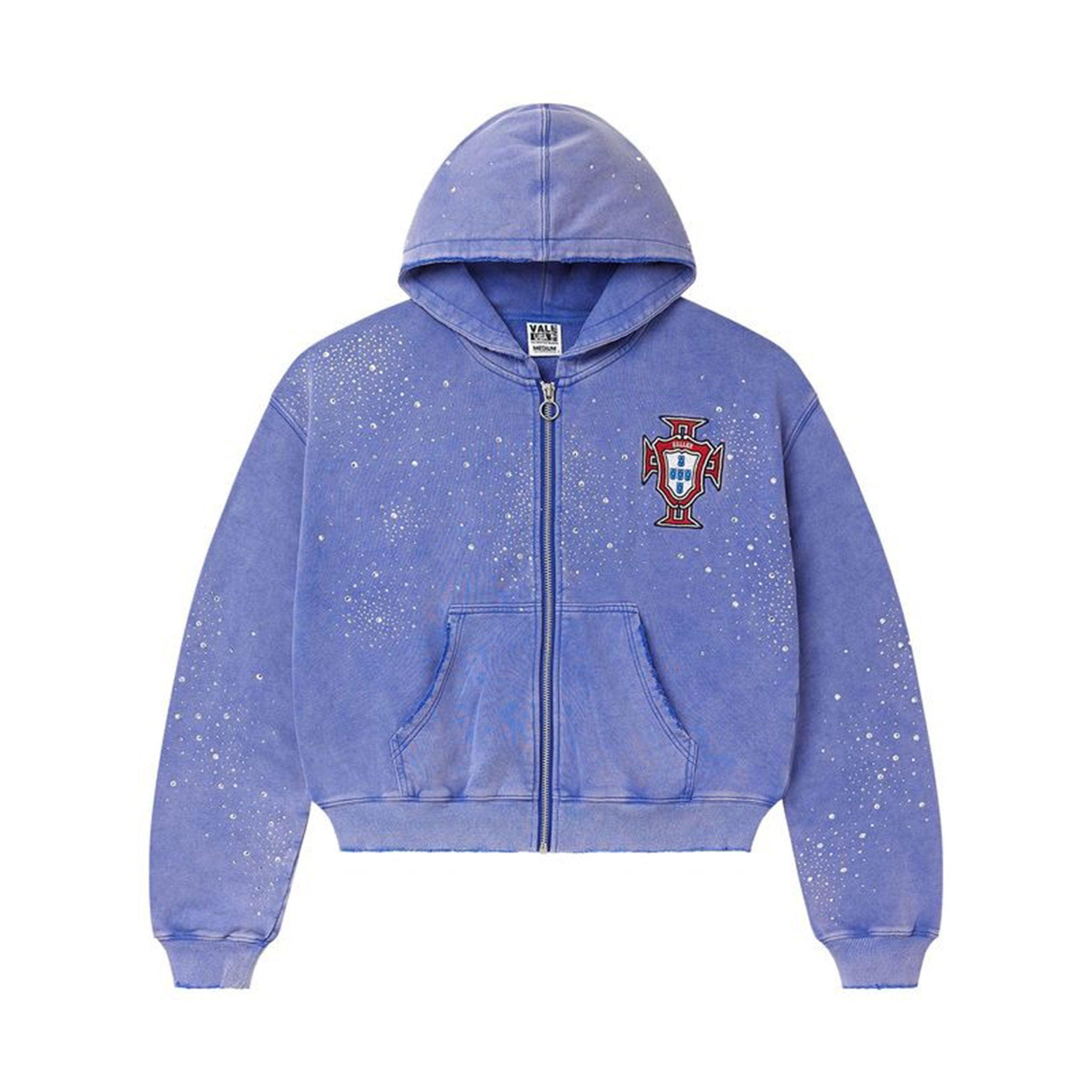 Vale Forever Sea Cluster Zip Up Light Blue - Common Hype