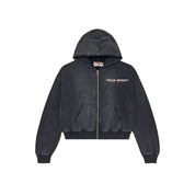 Vale Forever Staple Zip Up Hoodie Black - Common Hype