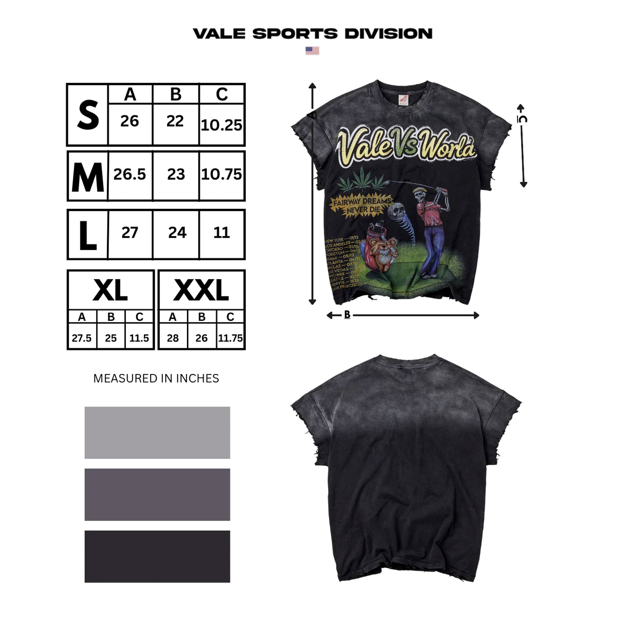 Vale Forever Tiger Hood Tank Black