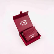 Commons Signature Plum Card Holder - Common Hype