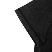 Commons Blank Star Embroidered Tee Acid Wash