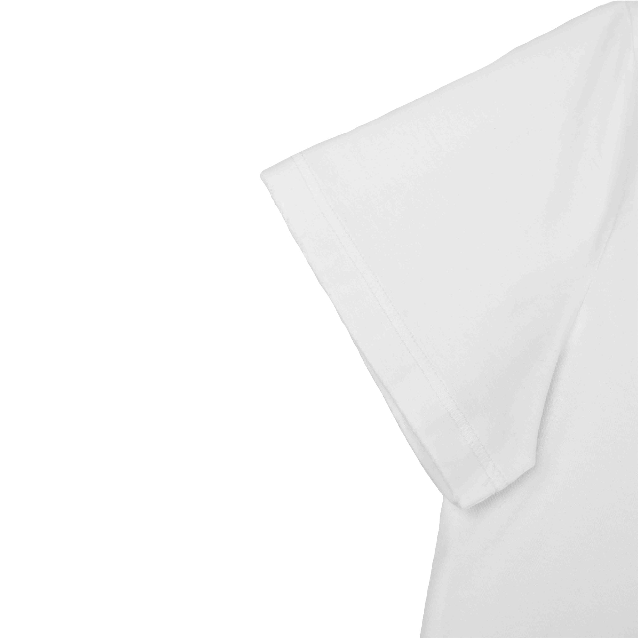 Commons Blank Star Embroidered Tee White