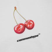 Common Hype Cherry Tee White - Common Hype