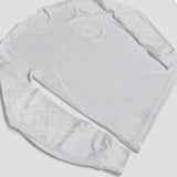 Chrome Hearts White Long Sleeve Horseshoe Pocket Tee