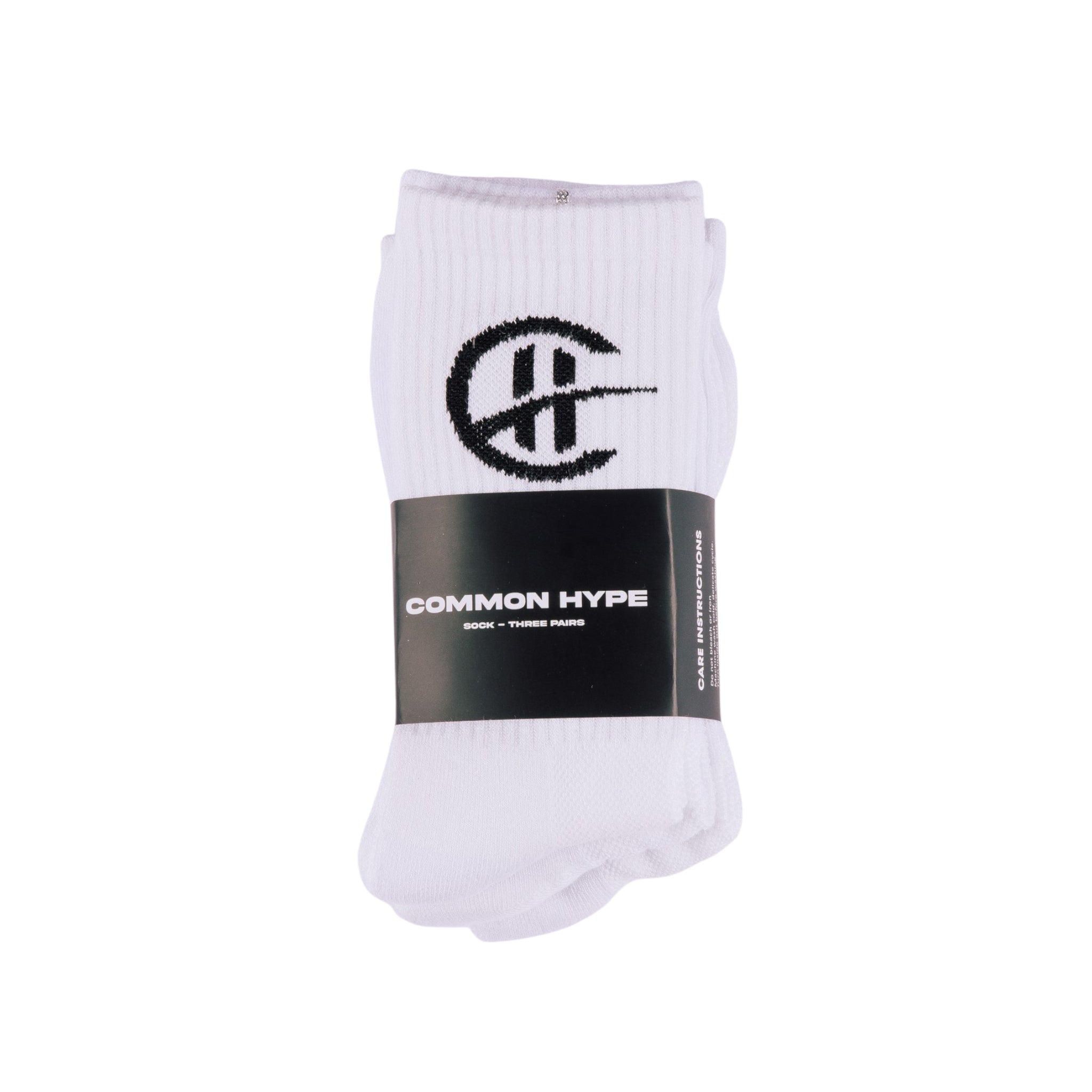 Common Hype White Socks 3-Pack (2.0)