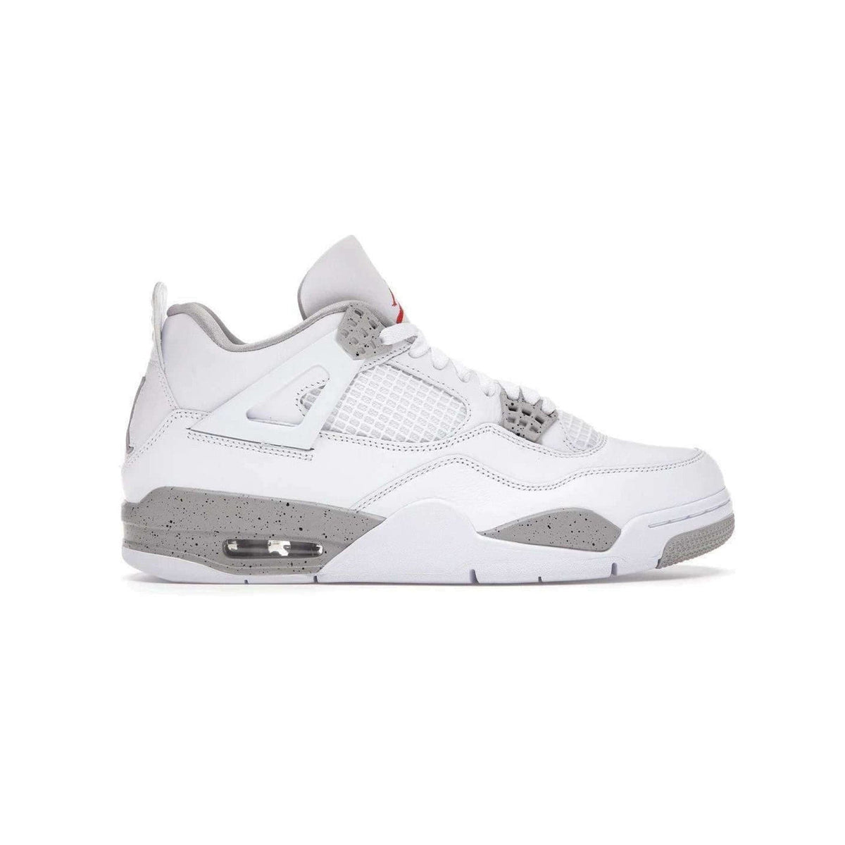 Nike Air Jordan 4 White Oreo 2021 Size 7 136013-669 OG IV Retro Cement Jordan 4 Retro White Oreo (2021) (GS) – YankeeKicks Online main image 4