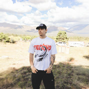 Common Hype Scorpion Tee White - Common Hype
