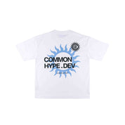 Common Hype Sun Tee White - Common Hype