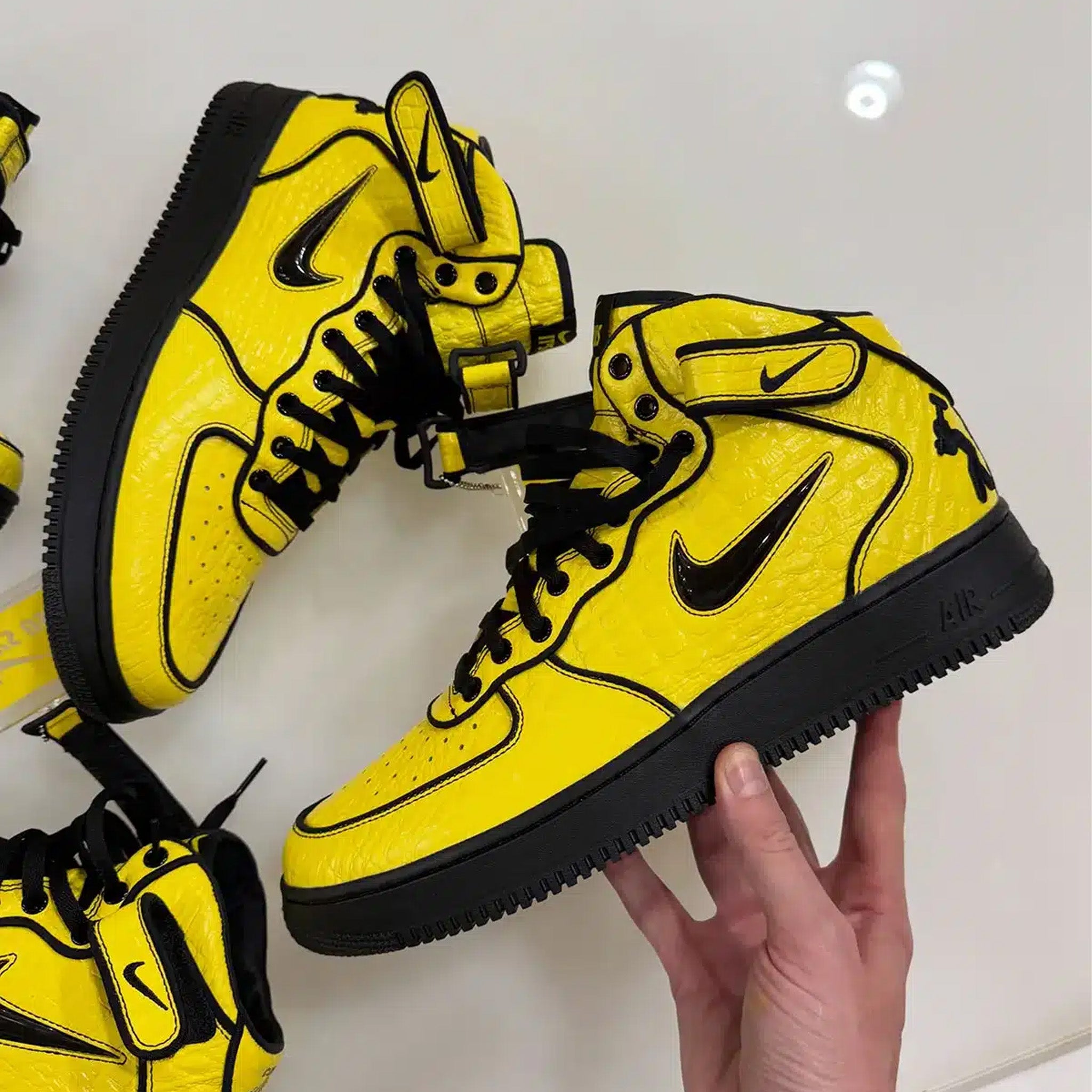 Nike Air Force 1 Mid Lil Yachty Concrete Boys Opti Yellow