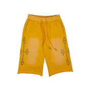 Commons Studios Rivet Sweatshort Yellow