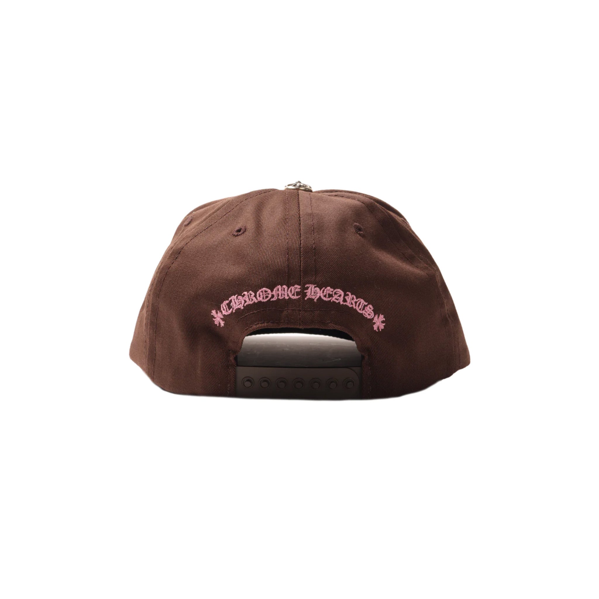 Chrome Hearts CH Baseball Hat Brown/Pink