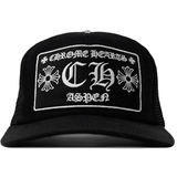 Chrome Hearts CH Aspen Exklusive Trucker-Mütze Schwarz 