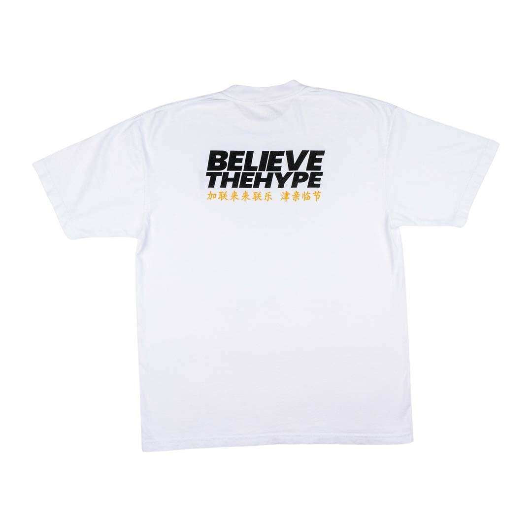 Common Hype Believe the Hype Shirt White