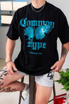 Common Hype Blue Butterfly Shirt