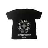 Chrome Hearts Honolulu Exklusives T-Shirt Schwarz 