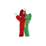 KAWS KACHAMUKKU Vinyl Figure Green/Red