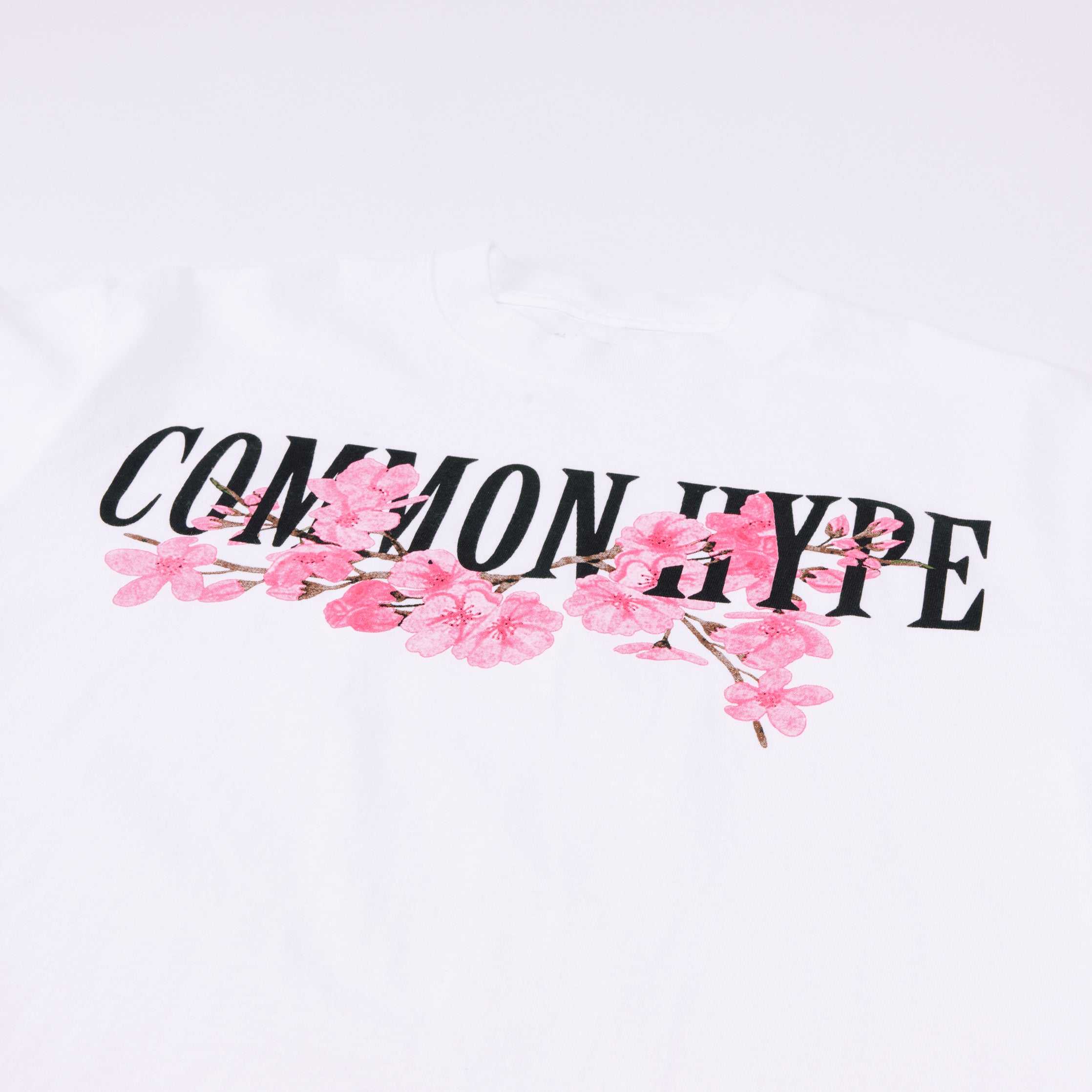 Common Hype Cherry Blossom Shirt White