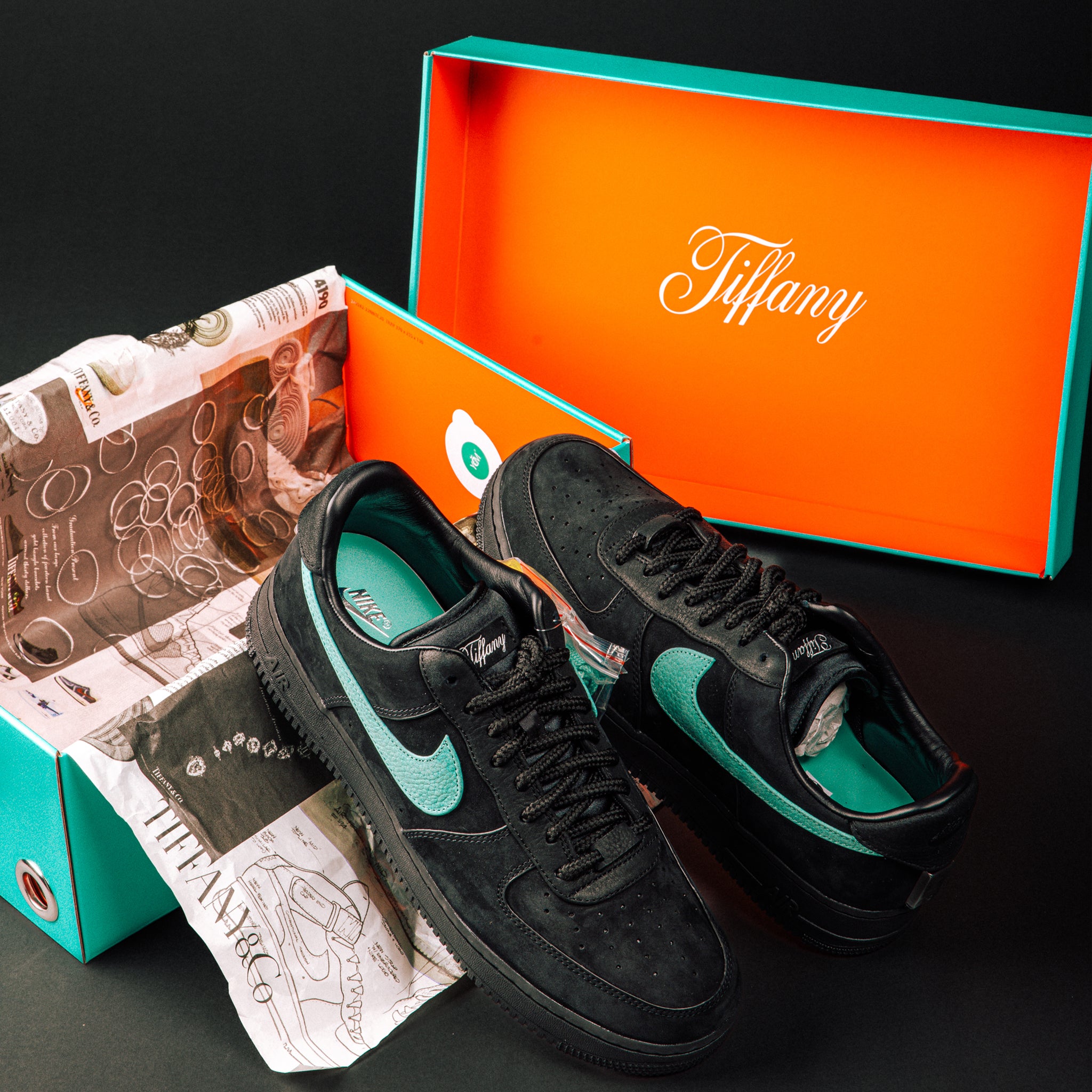 Tiffany And Co Nike Air Force 1 Low Sample