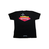 Chrome Hearts Las Vegas Exklusives T-Shirt (Farbdruck) Schwarz